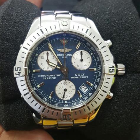 breitling chronometre 100m 330ft|Breitling chronometre navitimer.